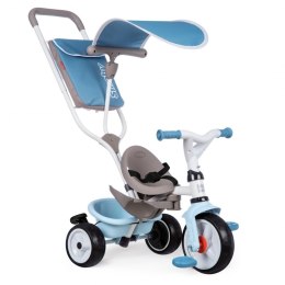 SMOBY Rowerek Trójkołowy Wózek dla Dzieci Baby Balade plus Niebieski