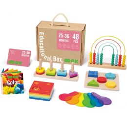Edukacyjne Pudełko na prezent dla Dzieci 6w1 od 2 lat Tooky Toy