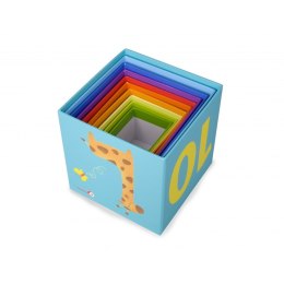 CLASSIC WORLD Magic Box Klocki Układanka Wieża Pudełko Zabawka Edukacyjna Classic World