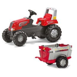 Traktor na pedały Przyczepa Junior 3-8 lat do 50kg Rolly Toys