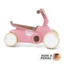 Gokart Jeździk Rowerek dla dzieci 2w1 Retro Pink BERG GO2