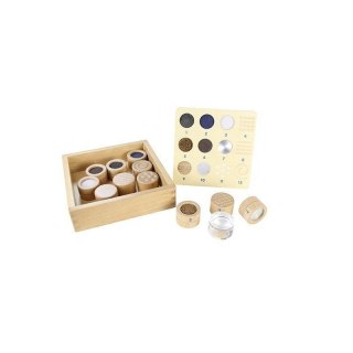 Zgaduj Dotykiem Materiał I Faktura 12 Elementów Masterkidz