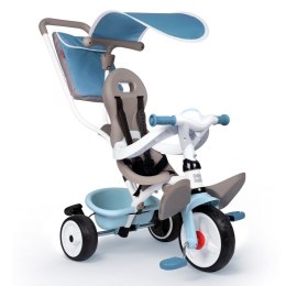 SMOBY Rowerek Trójkołowy Wózek dla Dzieci Baby Balade plus Niebieski