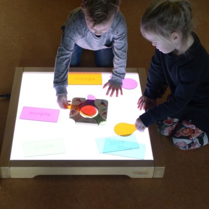 Panel Świetlny LED Zmiana kolorów Pilotem żłobki przedszkola MASTERKIDZ