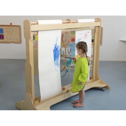 Ogromne Okienko Do Malowania Masterkidz Uchwyt Na Rolki Papieru 2 w 1 Ogromne Okienko Do Malowania Masterkidz Uchwyt Na Rolki Papieru 2 w 1