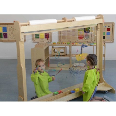Ogromne Okienko Do Malowania Masterkidz Uchwyt Na Rolki Papieru 2 w 1 Ogromne Okienko Do Malowania Masterkidz Uchwyt Na Rolki Papieru 2 w 1