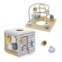 Activity Box Drewniane Edukacyjne Centrum Gier 5w1 kostka Viga Toys