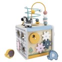 Activity Box Drewniane Edukacyjne Centrum Gier 5w1 kostka Viga Toys