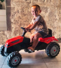 Traktor dla dzieci na Pedały Farmer GoTrac Ciągnik Ciche Koła Woopie