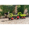 FALK Traktor dla Dzieci CLAAS ARION z Przyczepą Maxi i Łyżką