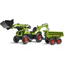 FALK Traktor dla Dzieci CLAAS ARION z Przyczepą Maxi i Łyżką