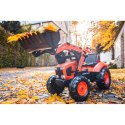 FALK Traktor dla Dzieci z Przyczepą Maxi i Łyżką KUBOTA