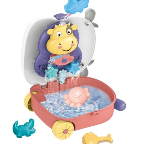 Zestaw do Piasku 3w1 Walizka Krówka + Zabawka Wodna