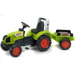 Duży Traktor dla dzieci na Pedały z przyczepką dla Dzieci Falk Claas od 3 lat