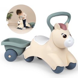 Jeździk dla Dzieci Pony Ride-On Kucyk z Przyczepką SMOBY Little