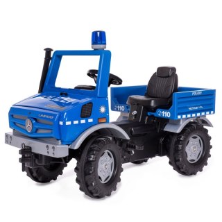 Rolly Toys Ciężarówka Samochód na pedały Unimog Mercedes-Benz Policja Rolly Toys