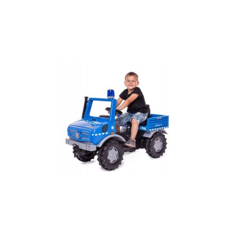 Rolly Toys Ciężarówka Samochód na pedały Unimog Mercedes-Benz Policja Rolly Toys