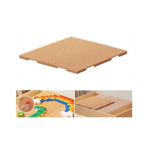 Drewniany Stolik Stół Edukacyjny + AKCESORIA STEM WALL + 135 Klocków MASTERKIDZ Drewniany Stolik Stół Edukacyjny + AKCESORIA STEM WALL + 135 Klocków MASTERKIDZ