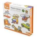 Viga Drewniane magnesy pojazdy zestaw Viga Toys