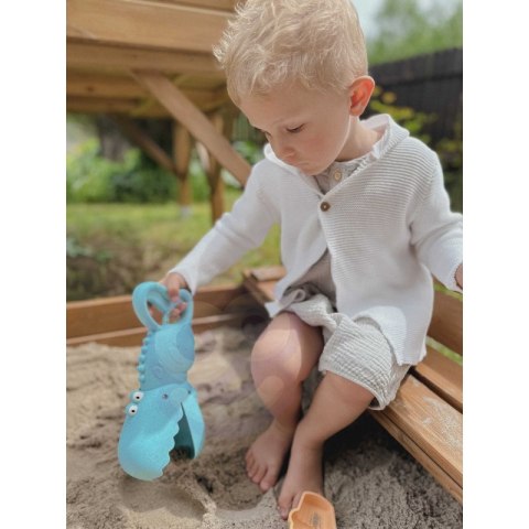 WOOPIE Krokodyl Łopatka Zbierak do Piasku i Wody Niebieska