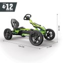 BERG Gokart na Pedały RALLY DRT GREEN BFR 4-12 lat do 60 kg