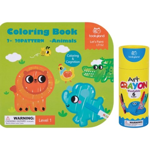 Edukacyjne Pudełko na prezent dla Dzieci 6w1 od 3 Lat Tooky Toy Edukacyjne Pudełko na prezent dla Dzieci 6w1 od 3 Lat Tooky Toy