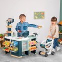 Smoby Sklep Maximarket Wózek Elektroniczną Kasą ze Skanerem Waga i Lodówka