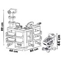 Smoby Sklep Maximarket Wózek Elektroniczną Kasą ze Skanerem Waga i Lodówka