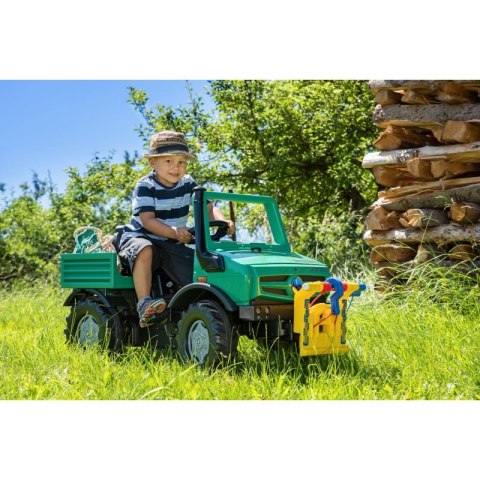 Rolly Toys Ciężarówka Samochód na Pedały Unimog Mercedes-Benz Wyciągarka Rolly Toys