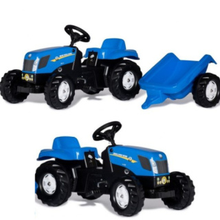 Rolly Toys rollyKid Traktor na pedały New Holland z przyczepką Rolly Toys