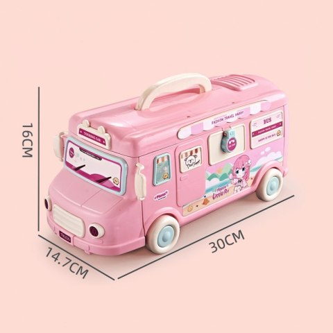 WOOPIE Kamper 2w1 Domek XXL Zestaw dla Lalek WOOPIE Kamper 2w1 Domek XXL Zestaw dla Lalek