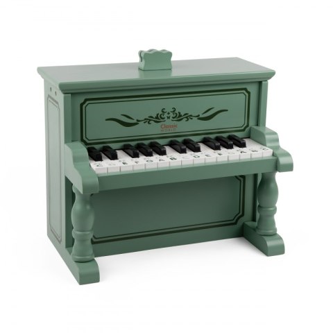 Śliczne Pianinko Vintage instrument dla dzieci + Książeczka do Nauki CLASSIC WORLD P