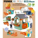 Eco Domek ogrodowy dla Dzieci Recykling Segregacja Odpadów Zielona Energia FEBER