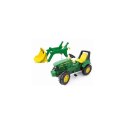 Duży Traktor dla dzieci na pedały Biegi Pompowane Koła Rolly Toys John Deere