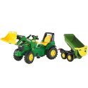 ROLLY Farmtrac Traktor na pedały John Deere Łyżka 3-8 Lat Rolly Toys