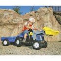 Rolly Toys rollyKid Traktor New Holland z łyżką i przyczepą Rolly Toys