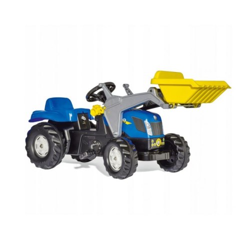 Rolly Toys rollyKid Traktor New Holland z łyżką i przyczepą Rolly Toys