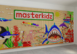 MASTERKIDZ Panel Ścienny Tablica Naukowa Kreatywna STEM Masterkidz