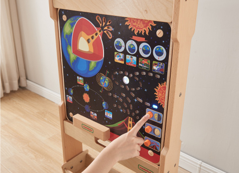 MASTERKIDZ Tablica Edukacyjna Fazy Księżyca Masterkidz MASTERKIDZ Tablica Edukacyjna Fazy Księżyca Masterkidz