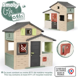 Smoby Life Domek ogrodowy dla Dzieci Evo na podwórko ogród