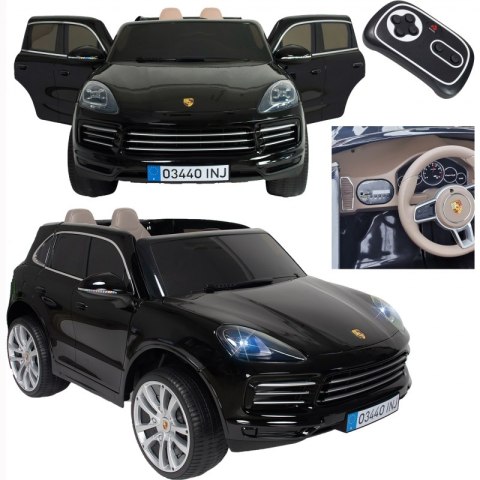 Samochód dla dzieci Dwuosobowy Na Akumulator 12V R/C MP3 Porsche Cayenne S