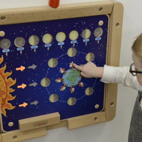 MASTERKIDZ Tablica Edukacyjna Fazy Księżyca Masterkidz MASTERKIDZ Tablica Edukacyjna Fazy Księżyca Masterkidz