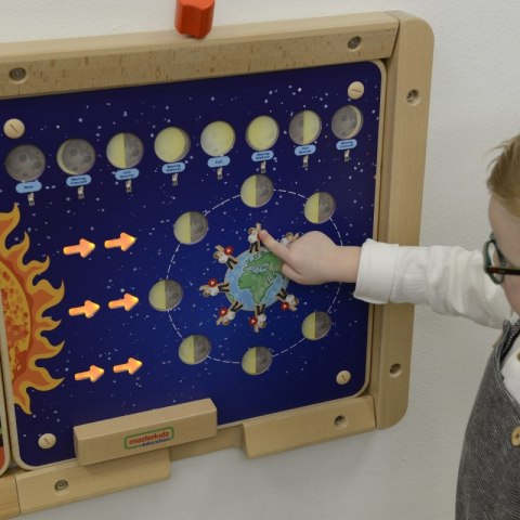 MASTERKIDZ Tablica Edukacyjna Fazy Księżyca Masterkidz MASTERKIDZ Tablica Edukacyjna Fazy Księżyca Masterkidz