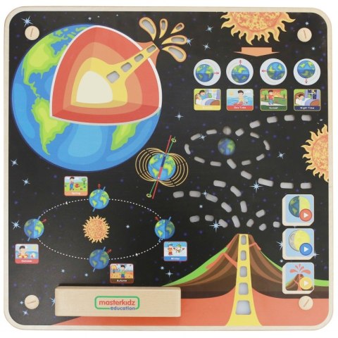 MASTERKIDZ Tablica Edukacyjna Ziemia Masterkidz MASTERKIDZ Tablica Edukacyjna Ziemia Masterkidz