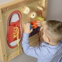 MASTERKIDZ Tablica Edukacyjna - Zręczność Manualna Sznurowanie Masterkidz