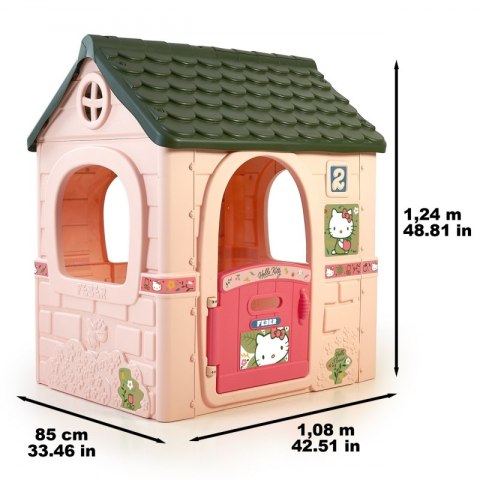 FEBER Domek Ogrodowy dla Dzieci HELLO KITTY FEBER Domek Ogrodowy dla Dzieci HELLO KITTY