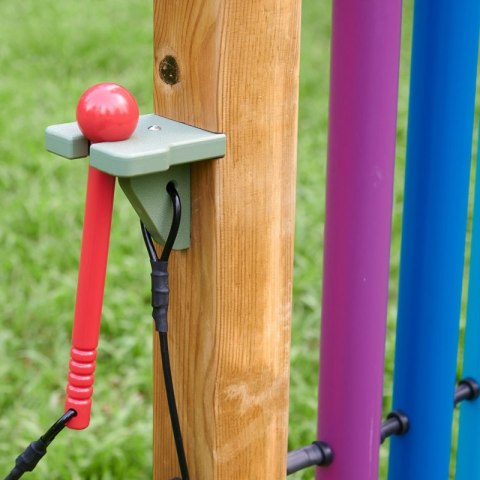 Instrument Tęczowe Dzwonki Kolorowa Tablica Do Grania MASTERKIDZ plac zabaw Instrument Tęczowe Dzwonki Kolorowa Tablica Do Grania MASTERKIDZ plac zabaw