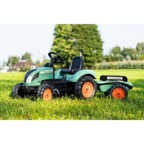 Traktor dla dzieci Lander Zielony na Pedały z Przyczepką od 3 Lat FALK Traktor dla dzieci Lander Zielony na Pedały z Przyczepką od 3 Lat FALK