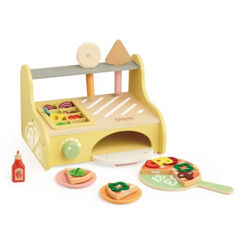 CLASSIC WORLD Drewniany Piec do Pizzy zabawka Oven Pizza 3+ FSC CLASSIC WORLD Drewniany Piec do Pizzy zabawka Oven Pizza 3+ FSC