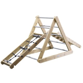 Drewniany Plac Zabaw XL Zestaw Drabinka Montessori do Wspinaczki CLASSIC WORLD EDU